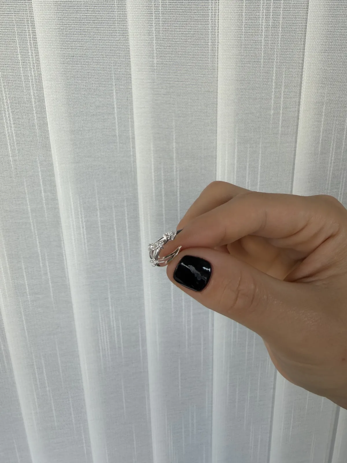 Earcuff doble brillo