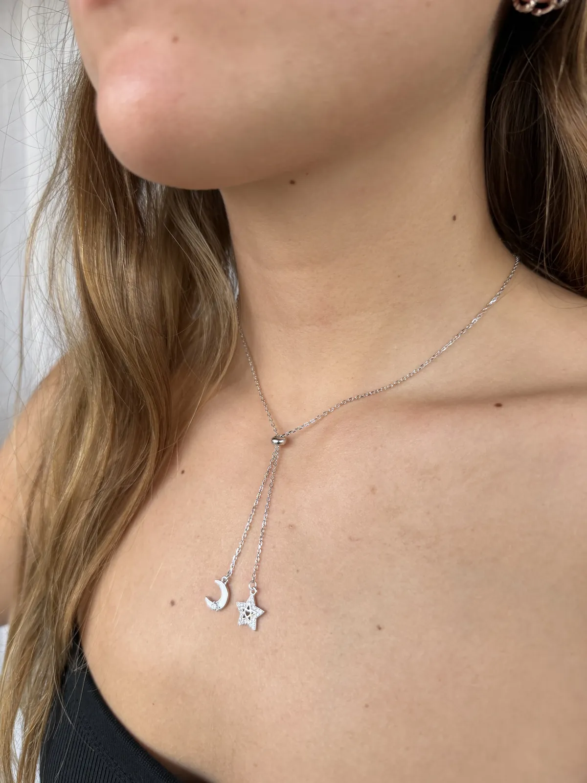 Collar estrella luna