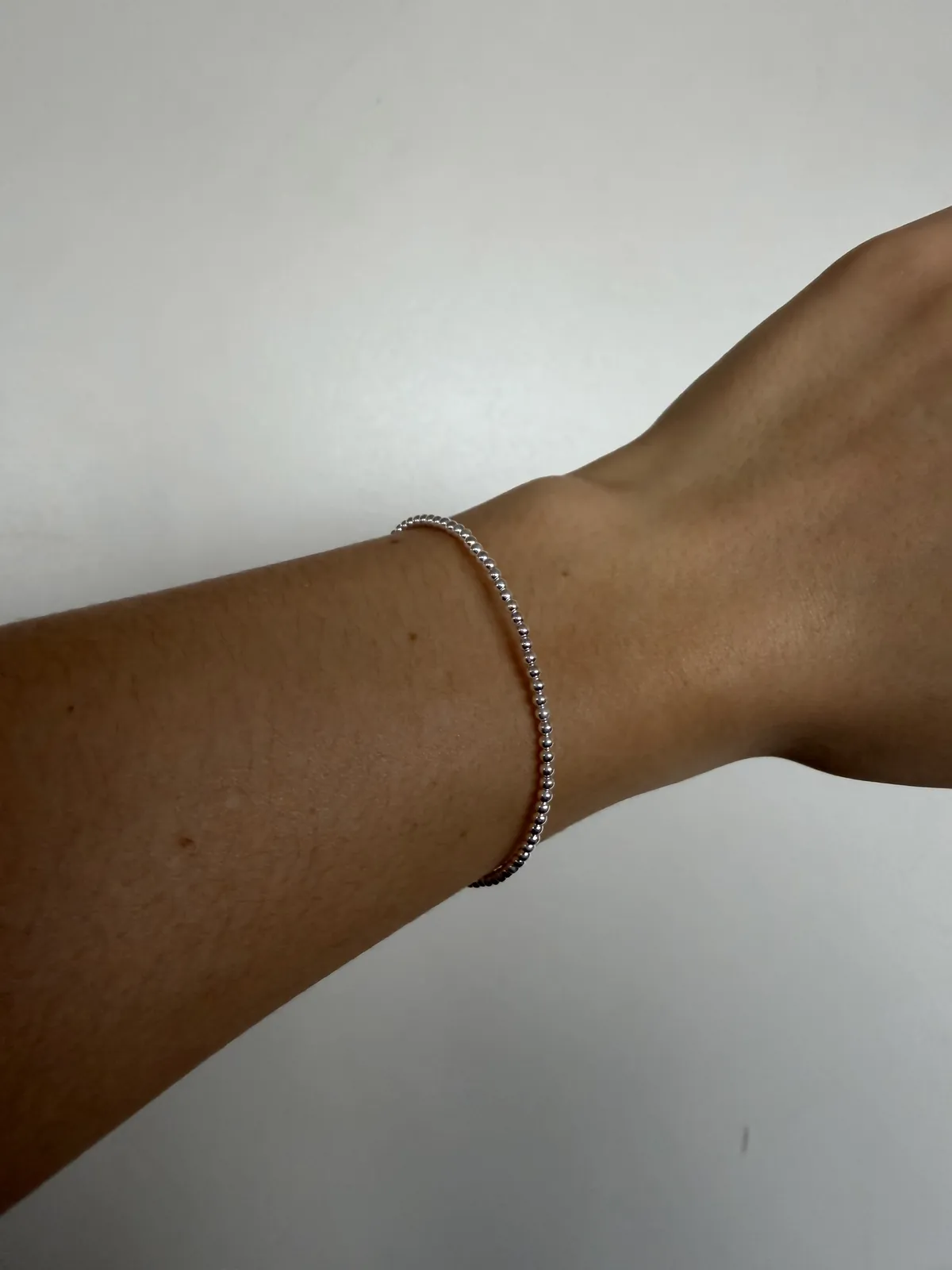 Pulsera plateada